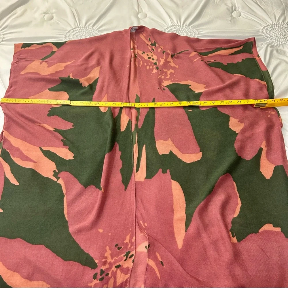 Anna & Ana Arsty Bohemian Art to Wesr Long Line Kimono Wrap Size OS - Picture 10 of 12